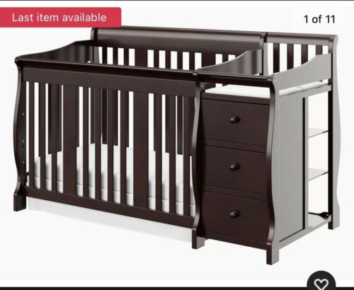Storkcraft Portofino 4-in-1 Convertible Crib and Changer